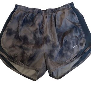 Nike Dri Fit Dark Gray Pattern Shorts